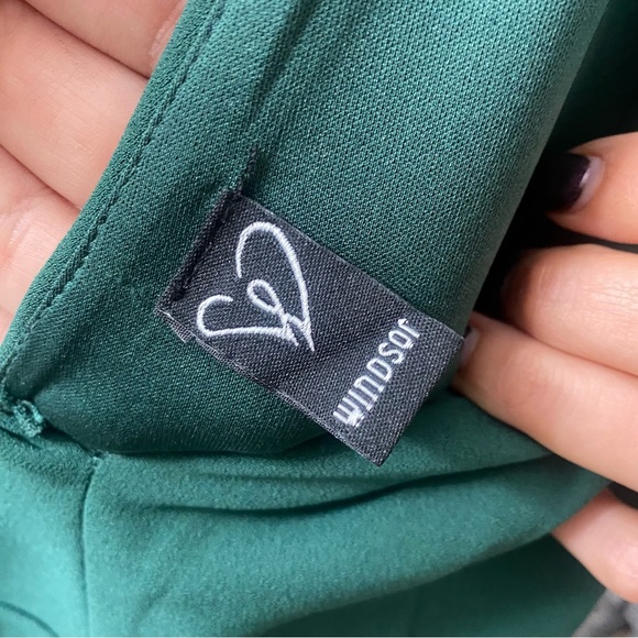 WOMENS S GREEN WEDDING GUEST DRESS - Picture 3 of 4